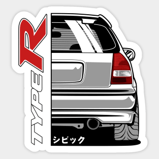 Honda civic logo sticker top